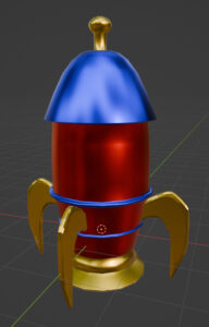 3D-Rakete