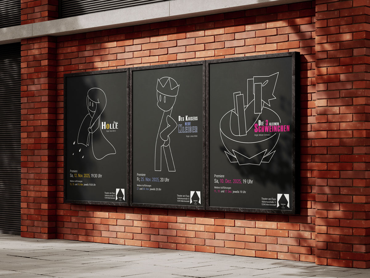 Plakate Theather